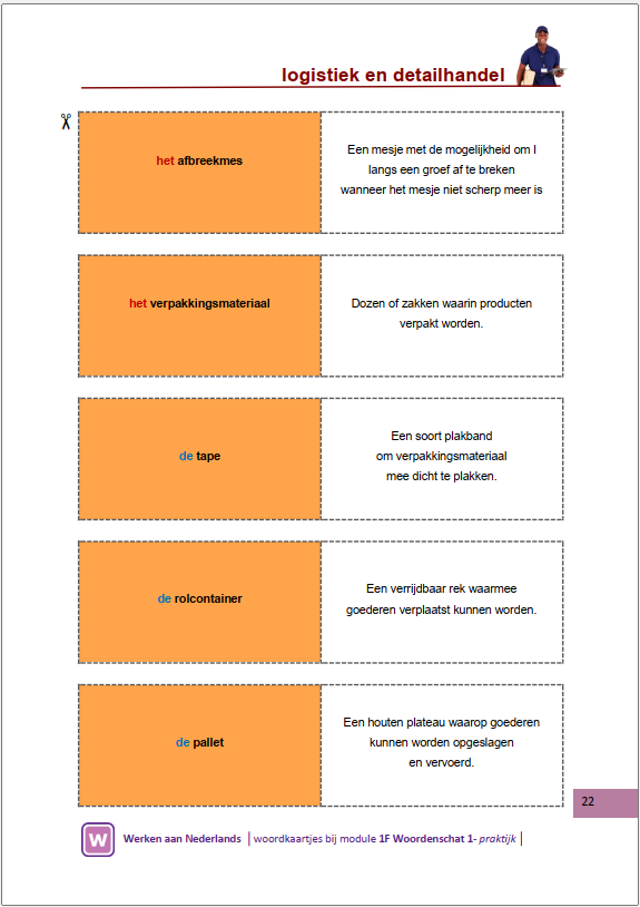 woordenschat | flitskaarten