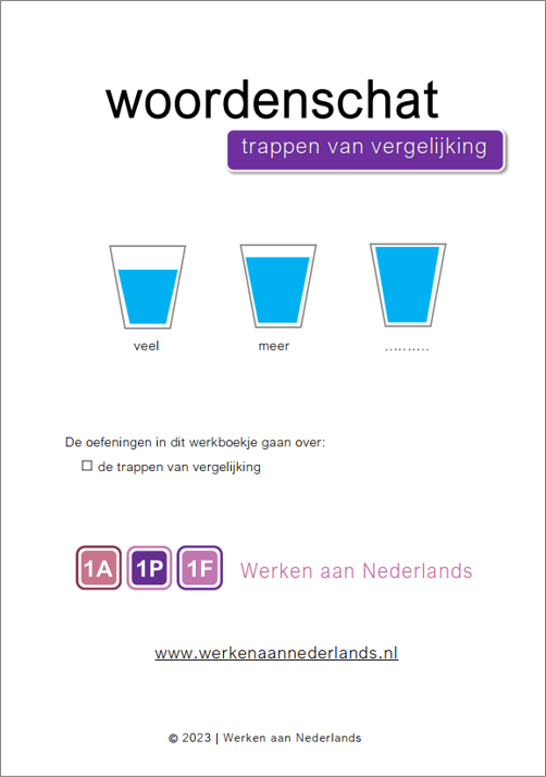 woordenschat | trappen van vergelijking